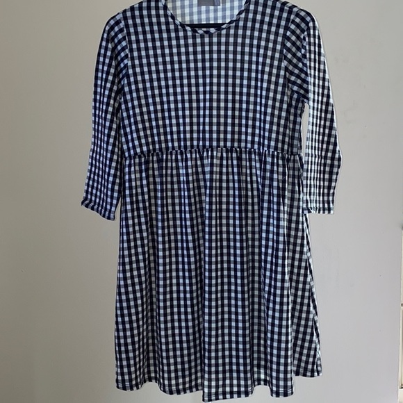 Gingham Pattern Dress - Picture 1 of 3
